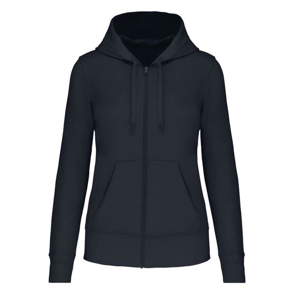 Kariban Womens/Ladies Eco Friendly Full Zip Hoodie / Navy
